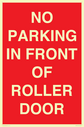 no-parking-in-front-of-roller-door~